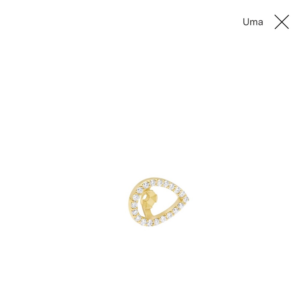 IDYL jewelry - UMA pair of modular/jacket for IDYL studs - no studs included